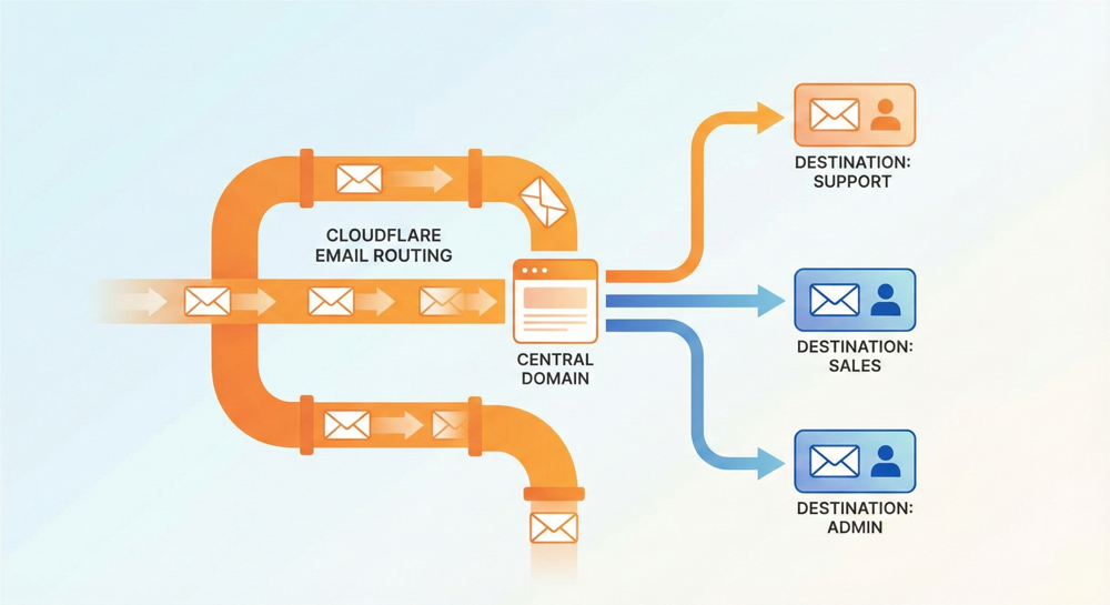 Réacheminement facile des e-mails