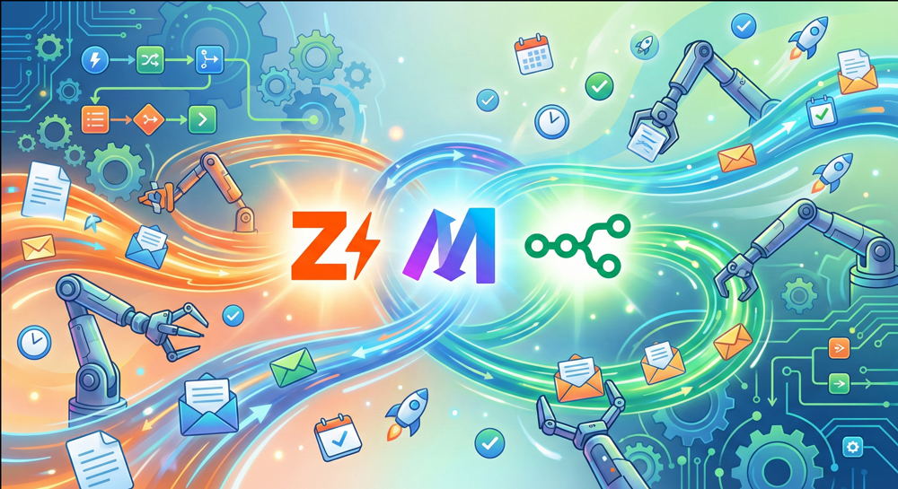 Simplifiez votre gestion d’entreprise avec l’automatisation grâce à Zapier, Make et n8n